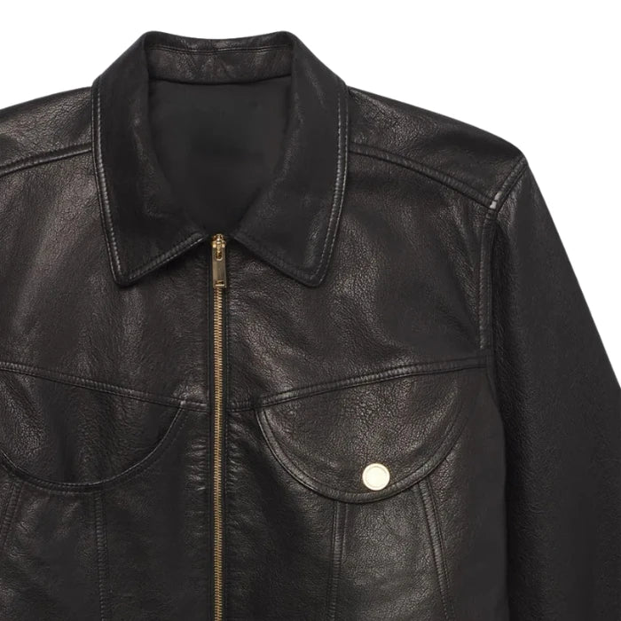 Aura Leather Heart Jacket