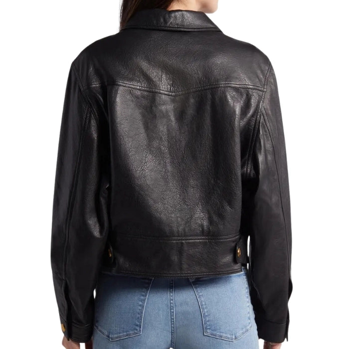 Aura Leather Heart Jacket