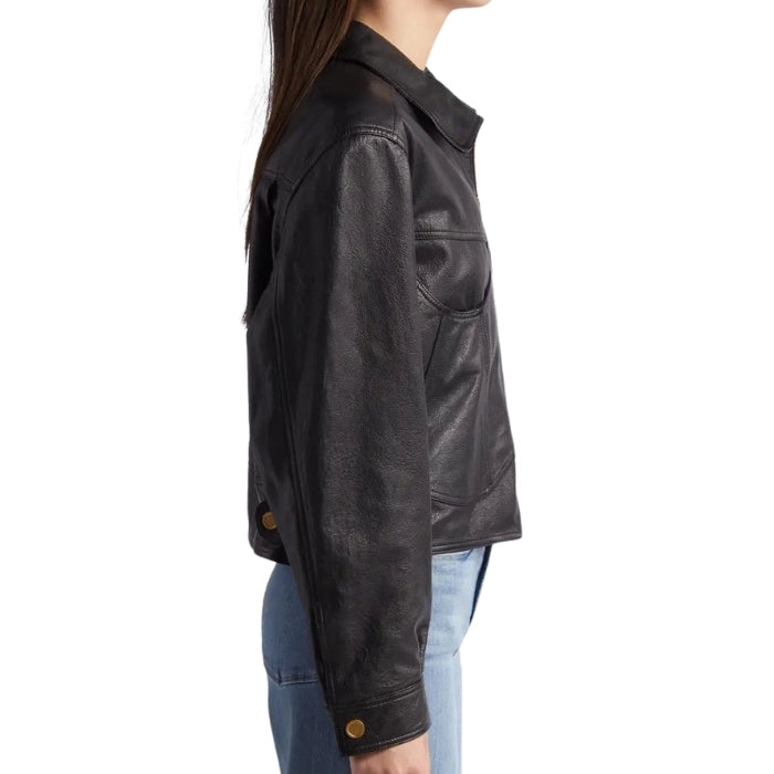 Aura Leather Heart Jacket