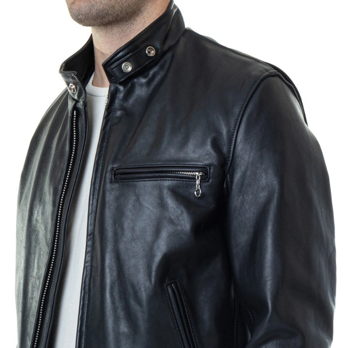 Urban Racer Leather Motorcycle Jacket