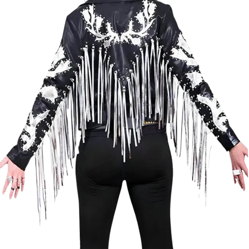 Birds Of Prey Harley Quinn Fringe Varsity Jacket