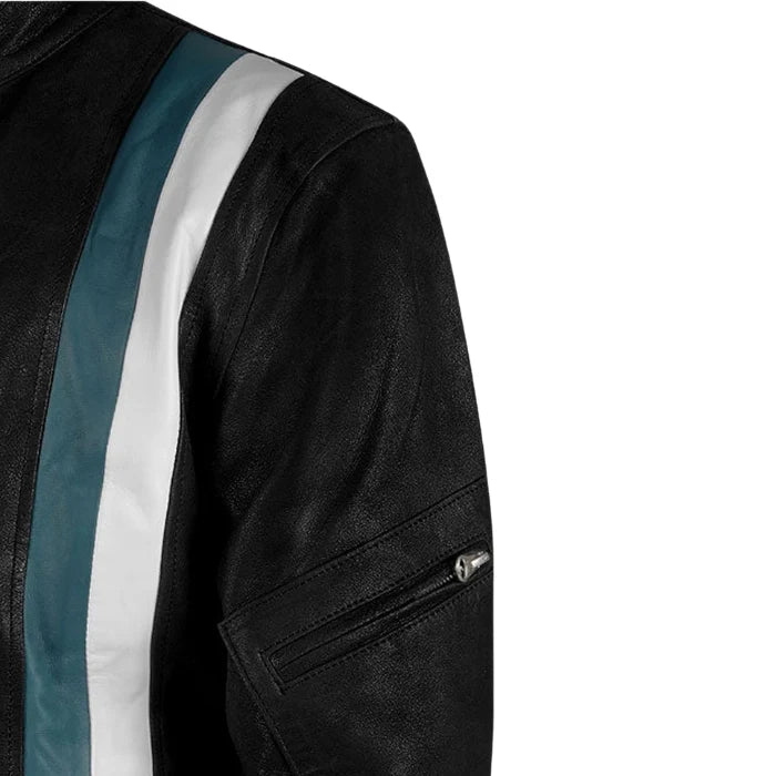 Ironstripe Moto Leather Jacket