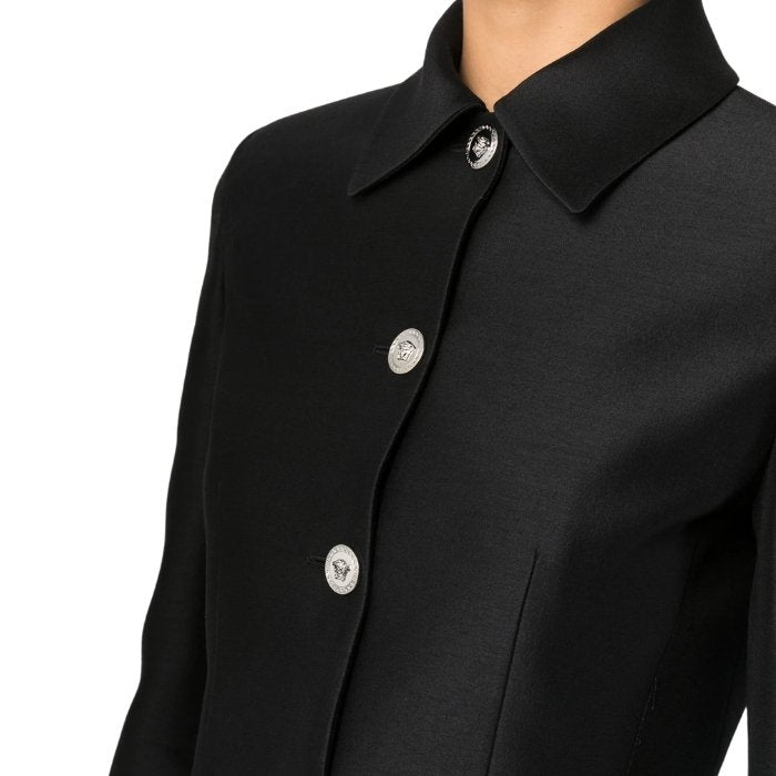 Modé Luxe Sleek Tailored Cropped Jacket