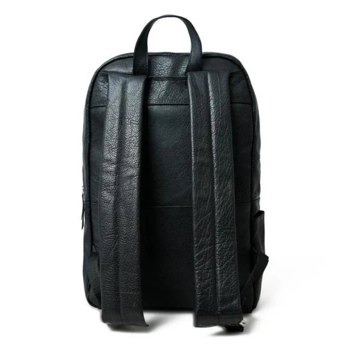 NoirTrek Leather Backpack