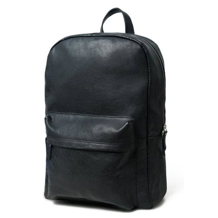 NoirTrek Leather Backpack