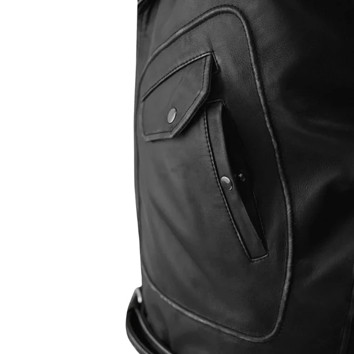 Men’s Premier Street Style Biker Leather Jacket