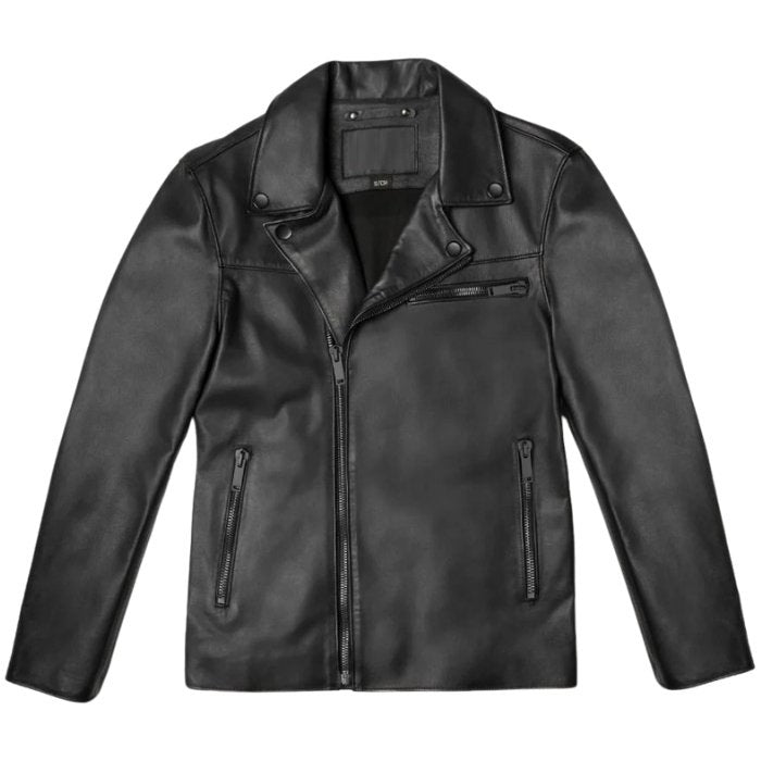 Men's Road Warrior Leather Motorcycle Jacket