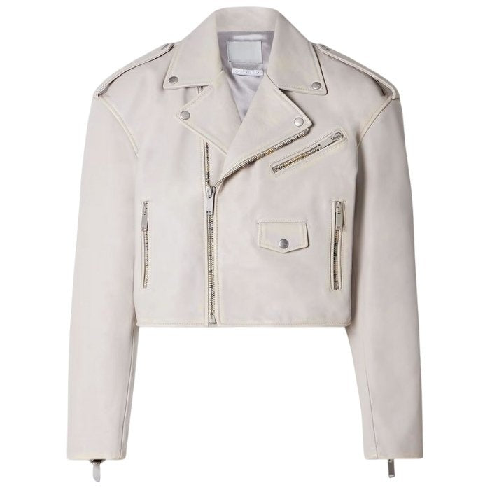 Zip Up Cropped Jacket 1