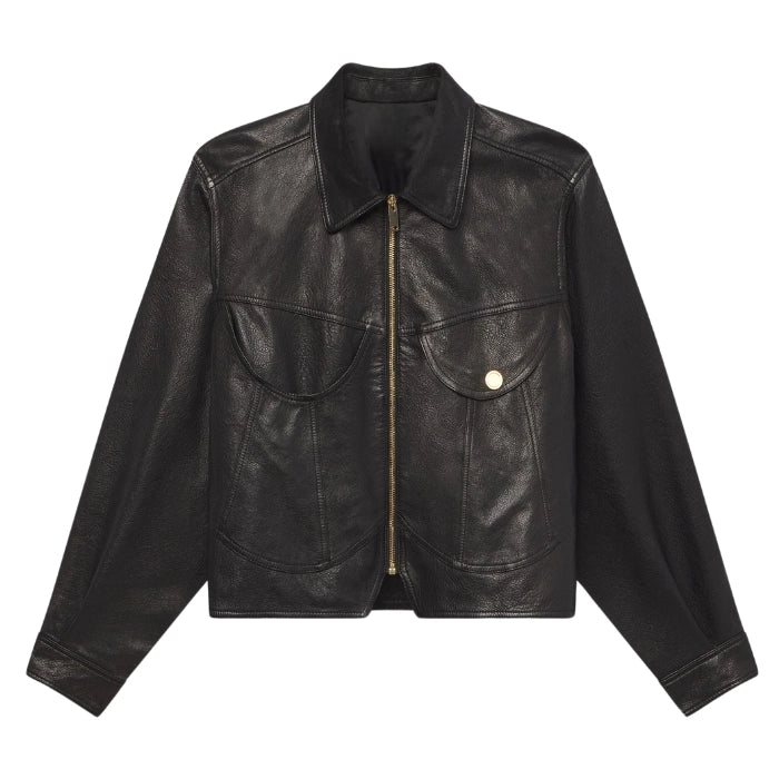 Aura Leather Heart Jacket