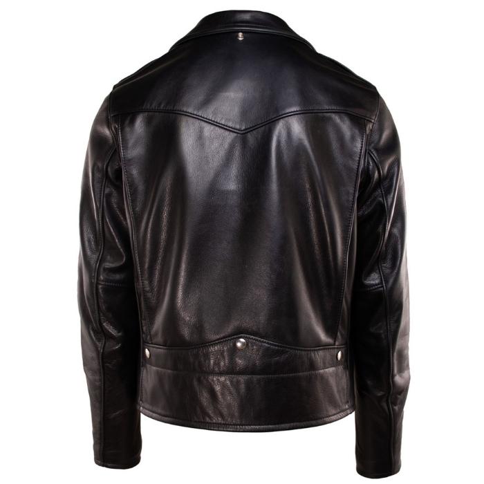 Black Vandal Moto Leather Jacket