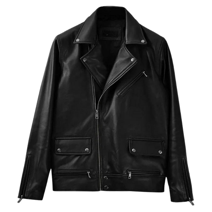 Blackhawk Ascent Biker Leather Jacket
