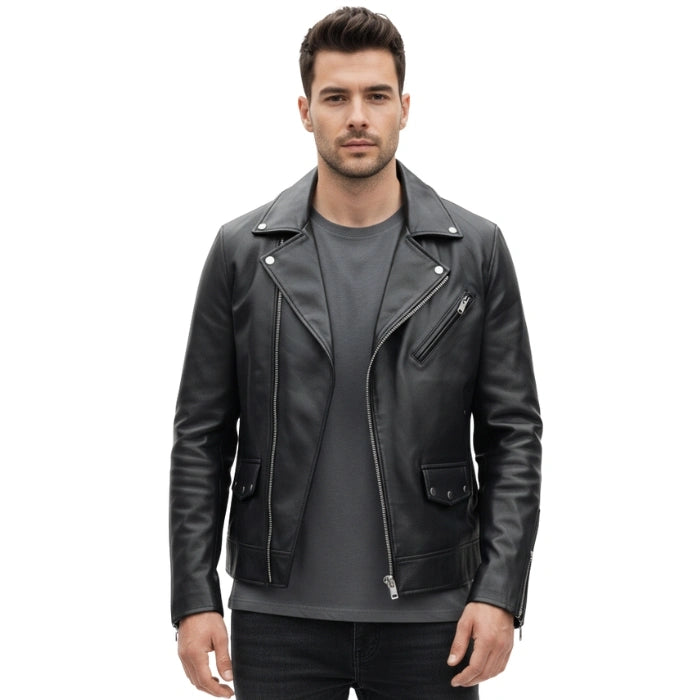 Blackhawk Ascent Biker Leather Jacket
