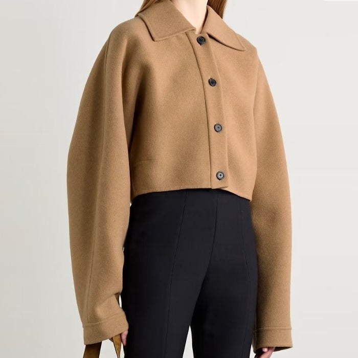 Solé Cropped Wool Jacket