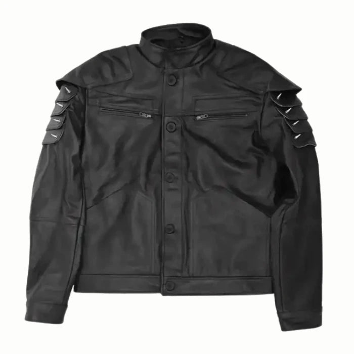 Cyberpunk 2077 Samurai Wolf School Leather Jacket
