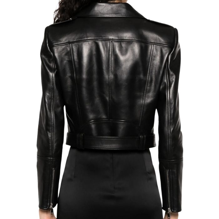 Designer Cropped Moto 2