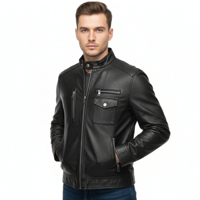 Ironclad Rider Biker Leather Jacket