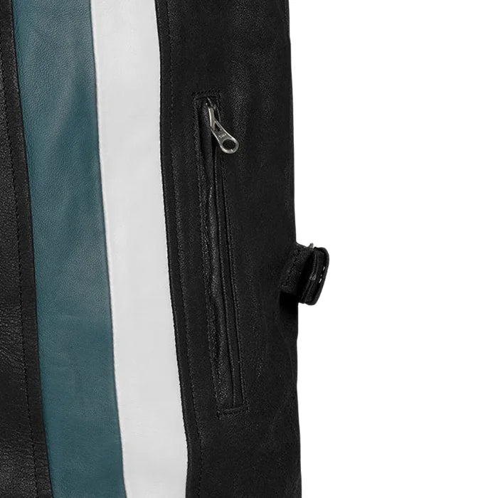Ironstripe Moto Leather Jacket