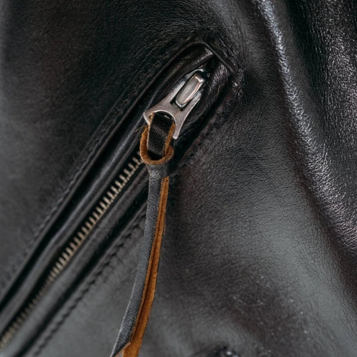 Japanese Rogue Legend Leather Moto Jacket
