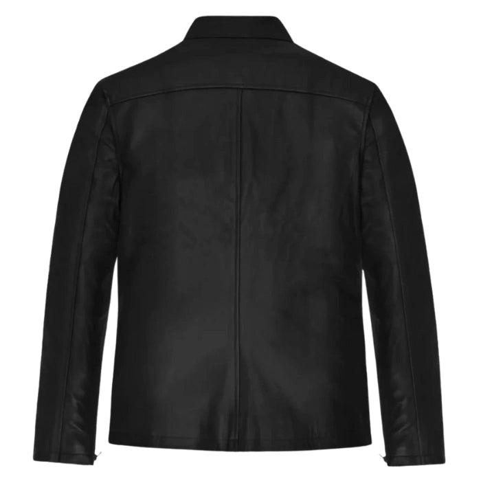 Mark Wahlberg Uncharted Black Moto Jacket