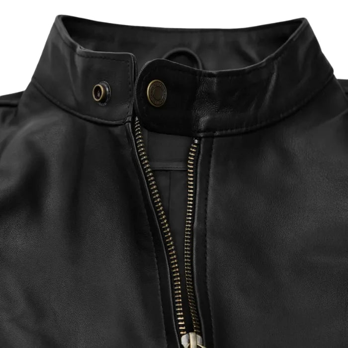 Mark Wahlberg Uncharted Black Moto Jacket