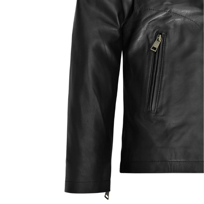 Mark Wahlberg Uncharted Black Moto Jacket