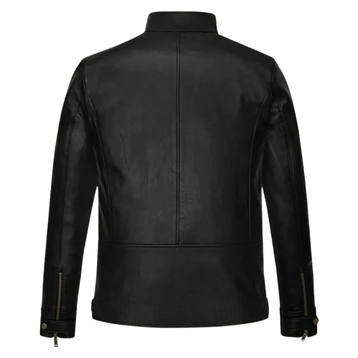 Ravenlock Buckle Moto Leather Jacket
