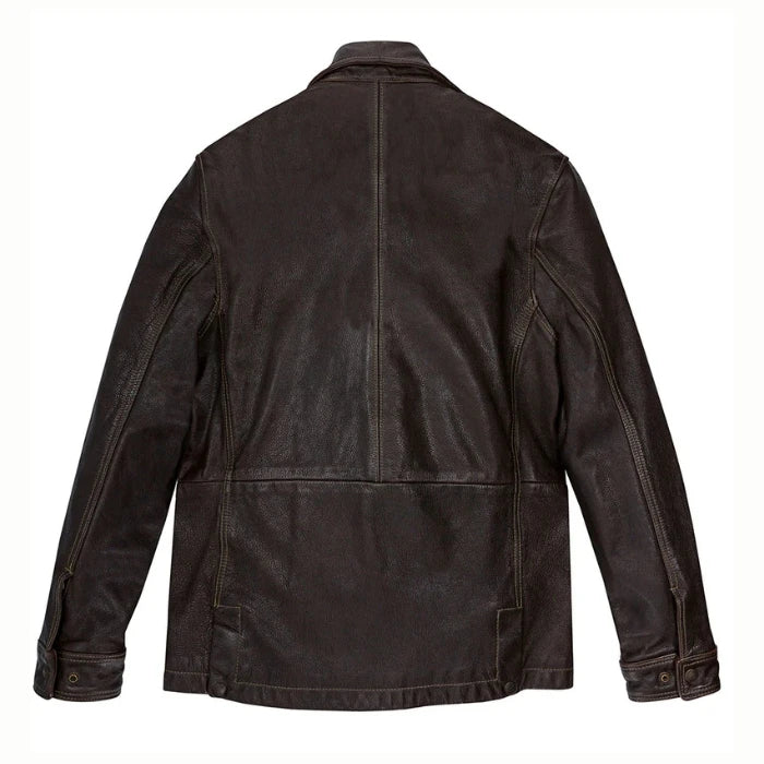 Rugged Stonewashed Dispatch Motorcycle Jacket