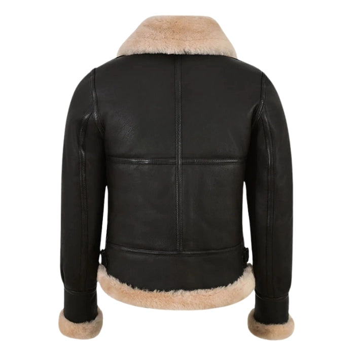 Selva Women’s B3 Aviator Shearling Bomber Jacket - Brown
