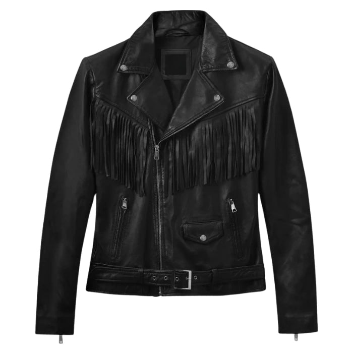 Shadow Trail Fringe Biker Jacket