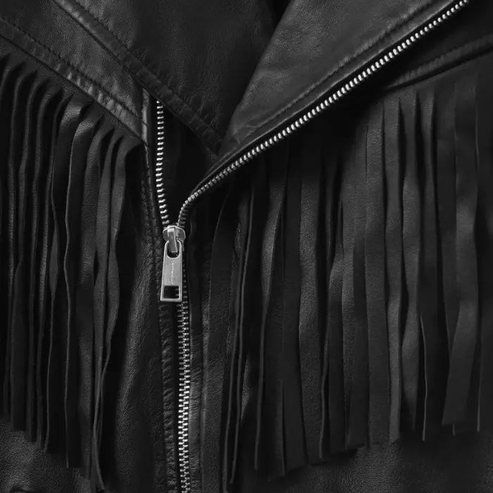 Shadow Trail Fringe Biker Jacket