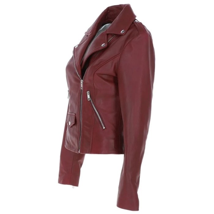 Women's Slim Fit Biker Jacket