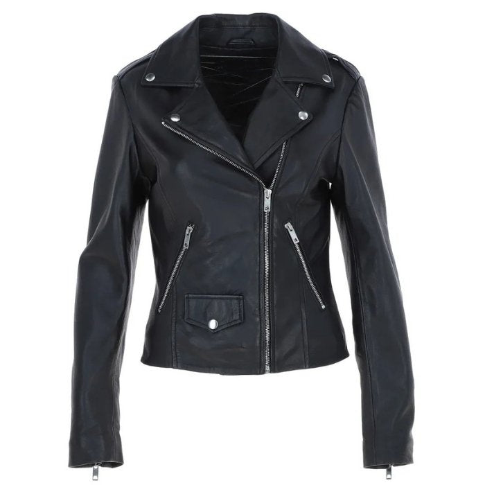 Women's Slim Fit Biker Jacket