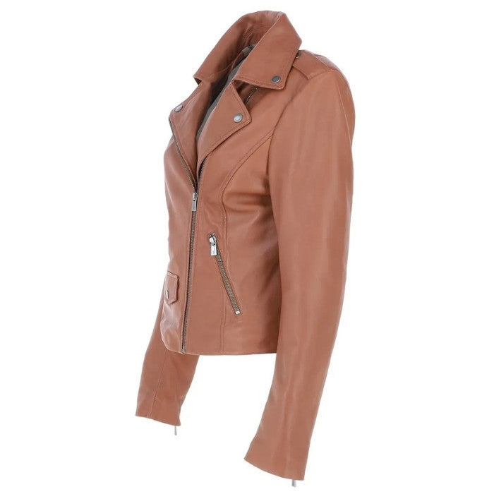 Women's Slim Fit Biker Jacket
