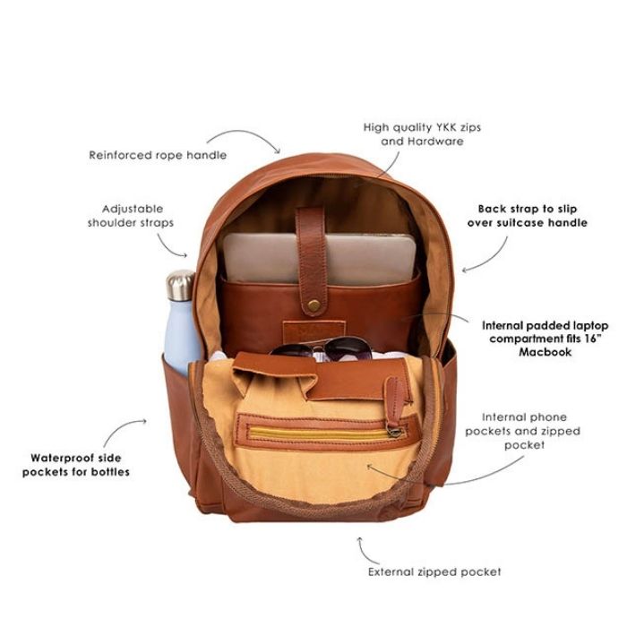 The Brown Classic Backpack