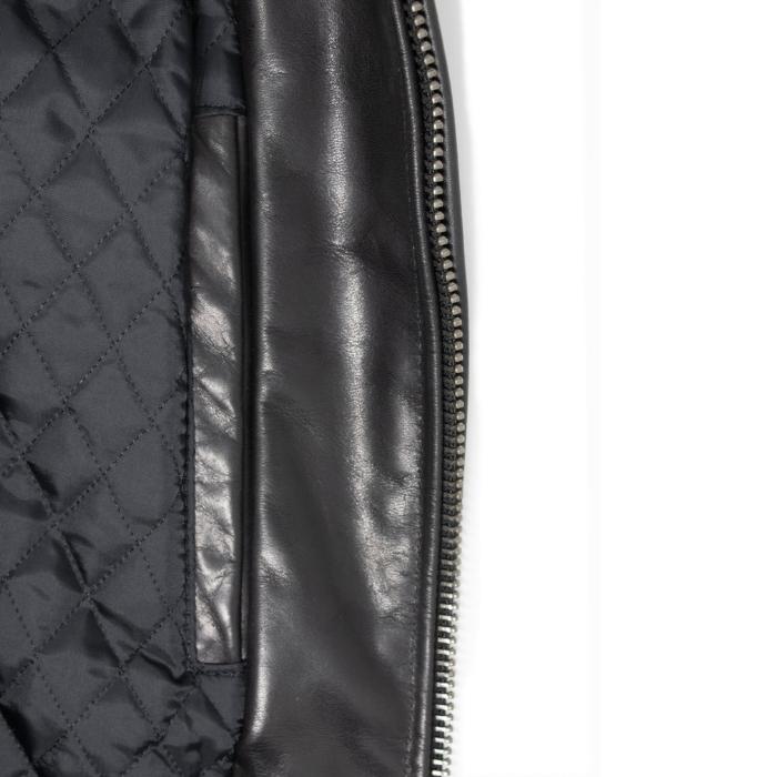 Urban Waxed Leather Biker Jacket