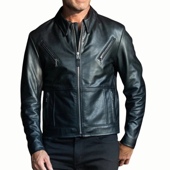 Victory Rider Moto Leather Jacket