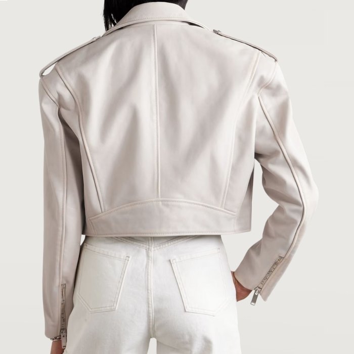 Zip Up Cropped Jacket 2
