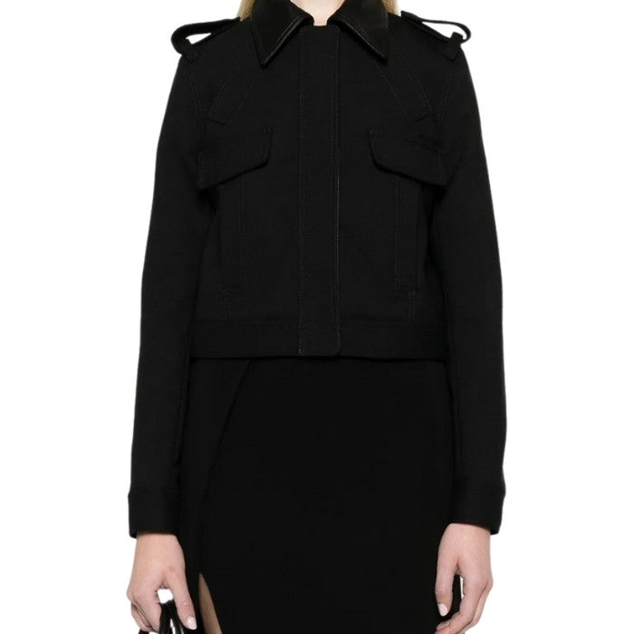 Wool Blend Cropped Jacket 5